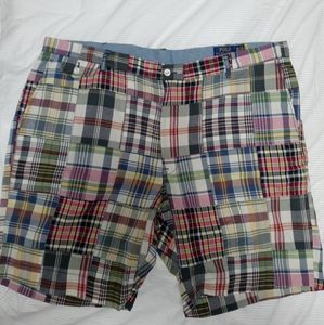 Polo ralph lauren mardi patch new no tags sz 44 w patch shorts 9 in inseam